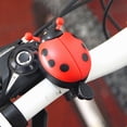 thumbnail image 4 of Lume Wear Cute Ladybug Bike Bell for Children a Mini Handlebar Horn with Clear Ringing Sound. A Novelty Bicycle Bell That Fits Boys and Girls Bikes for Outdoor Riding and Safety Awareness, 4 of 7