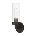 thumbnail image 3 of 16171-04 Livex Lighting Ludlow - 1 Light ADA Wall Sconce In Nautical Style-11.75 Inches Tall and 4.25 Inches Wide-Black Finish, 3 of 13