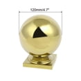 thumbnail image 3 of Tapa de bola de 80mmx80mm de acero inoxidable 201 tono dorado para poste de cerca de escalera, 3 of 3