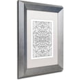 thumbnail image 2 of Trademark Fine Art "Waves" Canvas Art by Kathy G. Ahrens, White Matte, Silver Frame, 2 of 4