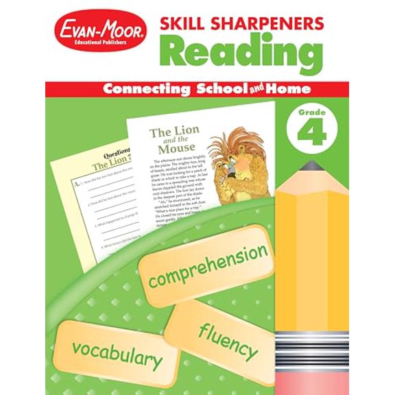 Pre-Owned Skill Sharpeners: Reading Grade 4 (Paperback) by Evan-Moor Educational Publishers