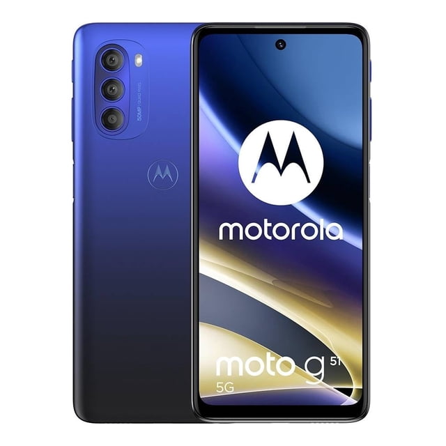Smartphone Motorola Moto G51 128 GB Azul Telcel
