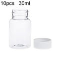 thumbnail image 1 of Bouteilles Distributrices en Plastique Transparent 30 ml Bouteilles d'Emballage d'Échantillons, 1 of 5