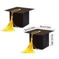 thumbnail image 7 of Lunxisen 6 Pcs Graduation Cap Gift Box Tassel Decor Party Favor Treat Packaging Sweet Snack Container Celebration Supplies, 7 of 7