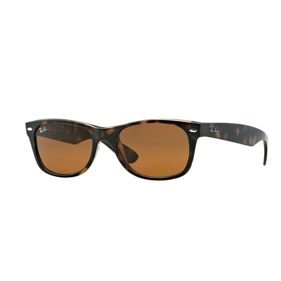 Ray-Ban Men's RB2132 Square Sunglasses - Size - 58 (Crystal Brown)