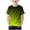 Green, variant on Aofany Toddler Boys Girls T Shirt Gradient Short Sleeve Shirt Tees Leisure Summer Tops Comfort Child Clothing Tops, 2-13T