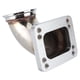 thumbnail image 1 of Codo Adaptador de codo de 90 grados ANGGREK Brida T3 T4 Turbo Escape Automóvil 64 mm 25 pulgadas, 1 of 8