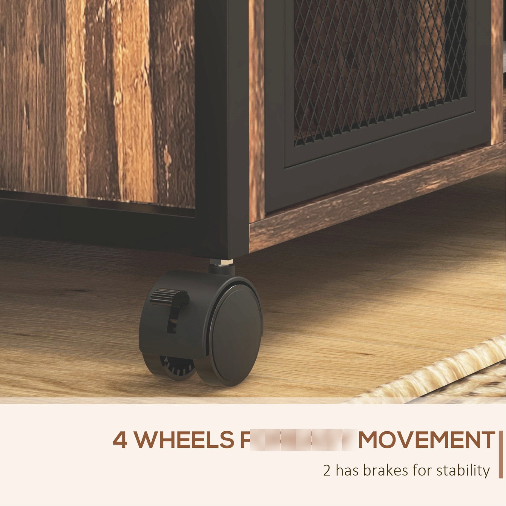 Rustic Style & Cable Management - Add Industrial Charm to Your Space While Keeping Cables Neat