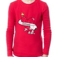 thumbnail image 3 of Peanuts Snoopy and Woodstock Loved Valentine's Day Tight Fit Cotton Matching Family Pajama Set For Adults Kids Toddlers, 3 of 6