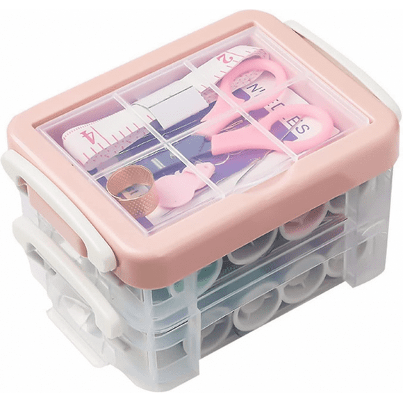 30 Pieces Sewing Kit With Sewing Box, Professional Mini Sewing Kit, Sewing Kit For Beginners