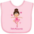 thumbnail image 3 of Inktastic Ballerina Tutu Princess Girls Baby Bib, 3 of 4