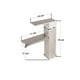 thumbnail image 3 of Llave Monomando baño Lavabo Ovalin Rubinett Laton Solido Cromado 17 Cm, 3 of 3