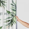 thumbnail image 3 of Orinice Get Naked Green Leaves Shower Curtain Tropical Gold Plant Watercolor Leaf Botanical Palms Monstera Banana Leaves Fabric Polyester Bath Curtains Bathroom Set with Hooks 69x72, 3 of 7