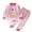PJ304-Pink, variant on UAYOTSE 6M-6Y Infant Kids Pajamas Toddler Boys Soft Comfy Long Sleeve Sleepwear Pajamas 2Pcs Set ,Sizes 6-7 Years