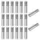 thumbnail image 1 of Uxcell 20-Pack M5 x 20mm Pasador Cilíndrico Ranurado Dowel, Acero Inoxidable 304 para Dispositivos Metálicos [Tono Plateado], 1 of 1