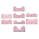 thumbnail image 1 of Guía de reglas para camisetas de 8 piezas, accesorios para camisetas de todos los tamaños, prensa de calor para jóvenes Rosa, 1 of 8