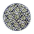 thumbnail image 6 of JONATHAN Y Lula 17.25" Suzani Ceramic Garden Stool, Blue/Green, 6 of 7
