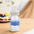 thumbnail image 5 of Food Grade Silicone Bottle Sleeve Insulator For Breastfeeding Baby Milk Bottles Water Cups Hollow Design Thermal, 5 of 8