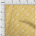 thumbnail image 2 of oneOone Cotton Poplin Yellow Fabric Paisleys Sewing Craft Projects Fabric Prints By Yard 56 Inch Wide-PI, 2 of 5