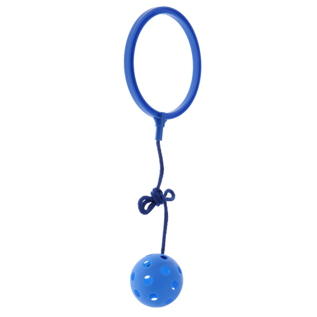 Skip Ball Outdoor Exercise Fitness Toy Ankle Ring Swing Ball for Kids 