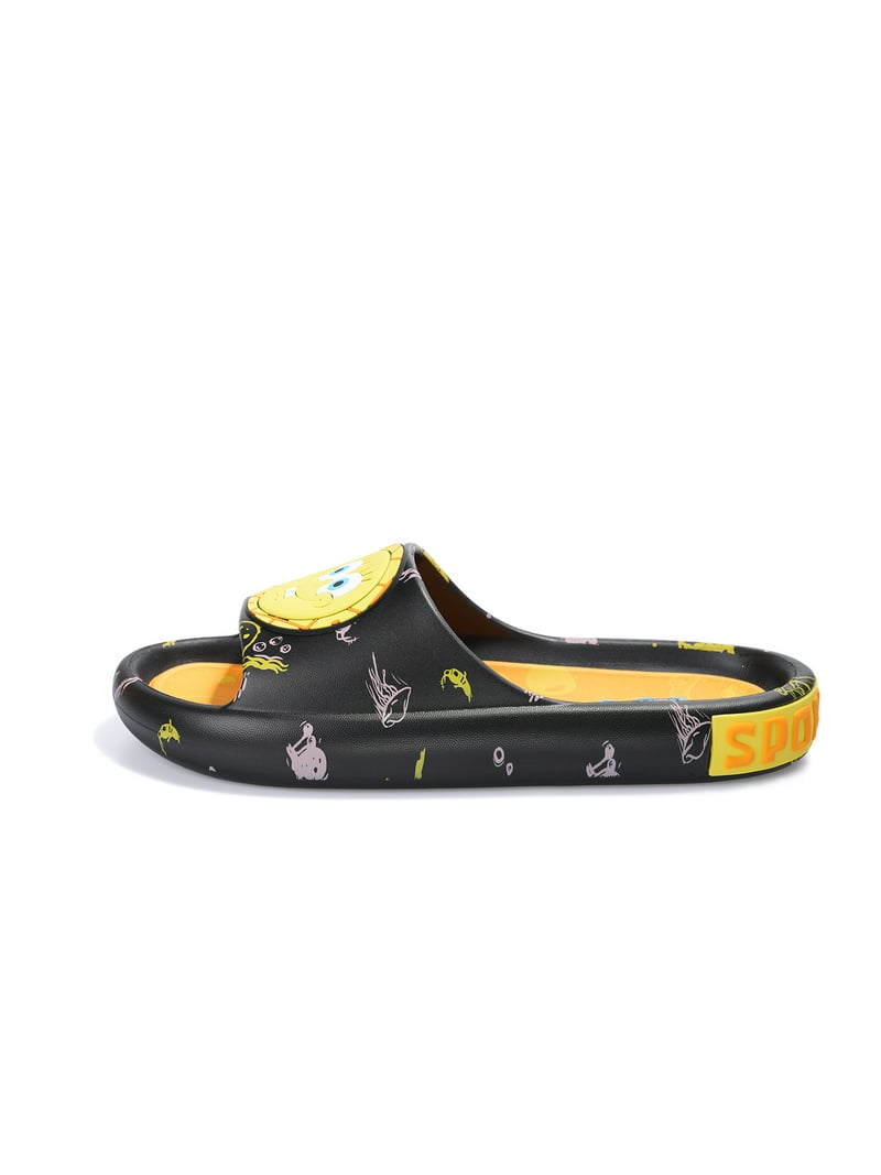 SpongeBob SquarePants Comfort Slide Sandals Mens Size 12 Ground Up Ground Up Sponge Bob Patrick Mens Slides Sz 12 Sponge Bob  main image 2