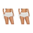 thumbnail image 4 of Qarigey Traje de baño cómodo y modesto para deportista femenina Traje de baño elegante Traje de baño duradero Natación Playa Ligero Blanco Blanco L 2piezas, 4 of 6