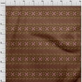 thumbnail image 3 of oneOone Georgette Viscose Fabric Floral Block Print Sewing Fabric BTY 42 Inch Wide, 3 of 4