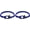 Blue, variant on Braided Rope Bracelets, Two-row Friendship Bracelet with Anchor Shackle Woven Blue -