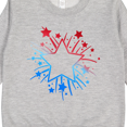 thumbnail image 3 of Inktastic Fourth of July Star Firework Toddler Sweatshirt, 3 of 4