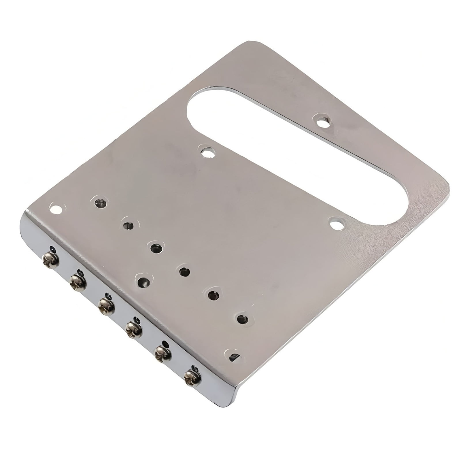 6 String Electric Guitar Engraved Bridge and Control Plate Set with Carving Design