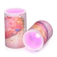thumbnail image 2 of BZSMCE Flameless Candles LED Lights Colorful Heartfelt Vibrance Creativity Battery Candles, 2 of 7