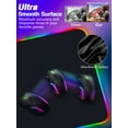 thumbnail image 6 of Miroddi RGB Gaming Mouse Pad with Wireless Charger, LED Desk Mat with 15W Fast Charging, Waterproof Non-Slip Desk Pad for Office & Home, 6 of 9