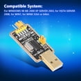 thumbnail image 4 of Module Convertisseur Série USB vers TTL Or avec Niveaux Réglables 3.3V/5V, Puce Originale, Indicateurs TXD/RXD/PWR, Têtes de Broche Dorées Durables, Compatible avec Windows 8+/Linux/OS X, Inclut Câble de Débogage, 4 of 6