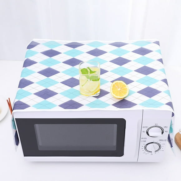 Moluckfu 2Ud Protector De Microondas Multi Bolsillos Para Mantener Utensilios Organizados