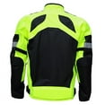 thumbnail image 5 of NEW Motorcycle Motorcross MX Armor Touring Sport Bike Textile Jacket Black Green, 5 of 11