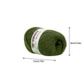 thumbnail image 3 of KQJQS 5-Strand Milk Cotton Yarn - 50g 325m Crochet & Knitting Thread for DIY Baby Sweater, Wool Balls, Hats, 3 of 7