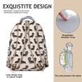 thumbnail image 5 of Cute Dachshund Backpack for School,Cute School Bag,Schoolbag with Adjustable Shoulder Straps & Padded Back,15.3"x11"x7.1"., 5 of 6