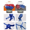 thumbnail image 3 of Red de baloncesto de repuesto XXXYY, resistente, 200 ml, 12 bucles, 3 of 6