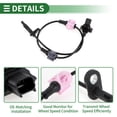 thumbnail image 4 of Sensores de velocidad de rueda ABS Unique Bargains Sensor del sistema de frenos antibloqueo para Honda CR-V 2WD 2012-2016 No.57475T0BA01 Trasero Izquierdo, 4 of 7