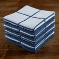 thumbnail image 6 of Sticky Toffee Large Oeko-Tex Cotton Dishcloths, Terry Clothes, 100% Cotton, Set of 8, Dark Blue, 6 of 7