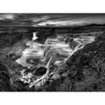 thumbnail image 3 of Drost, David 14x12 Black Modern Framed Museum Art Print Titled - BandW Desert View II, 3 of 5