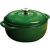 Lodge Enameled Cast Iron 6 Quart Dutch Oven, Green, EC6D53