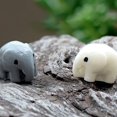 thumbnail image 4 of Elephant Animal Model Small Statue Figurine Micro Crafts Ornament Miniatures DIY Home Room Garden Decor(20pcs), 4 of 5