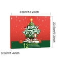 thumbnail image 3 of Feledorashia Christmas Advent Calendar, Makeup Gift Box, 24 Days Countdown Cosmetic Set, Holiday Surprise Cosmetics, 3 of 5