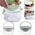 thumbnail image 1 of Chilled Serving Bowl Chilled Dip Bowl 30oz Ice Serving Bowl With Lid Cold Serving Dish Salad Bar Containers Ice Cube Serving Tray For Chilled Pasta Dressing, 1 of 9