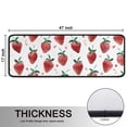 thumbnail image 5 of Kitchen Rugs Sets Of 2,Strawberry Plants Fruit Watercolor Anti Fatigue Kitchen Mat Rugs Non Slip Washable,Decorative Kitchen Floor Mats for Kitchen,Sink,Laundry,17"x47"+17"x47", 5 of 5