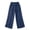 Dark Blue, variant on Coerni Linen Pants Girls 2026 Summer Wide Leg Elastic Waist P𝐚lazzo Linen Cotton Sweatpants Casual Kids Loose Fit Trousers Pockets