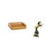 thumbnail image 5 of Cestas de almacenamiento,Cestas de almacenamiento de cocina tejidas con asas hechas a mano,Figura de escritorio,Estante de estatua de caballo para escritorio,oficina,decoración del, 5 of 8