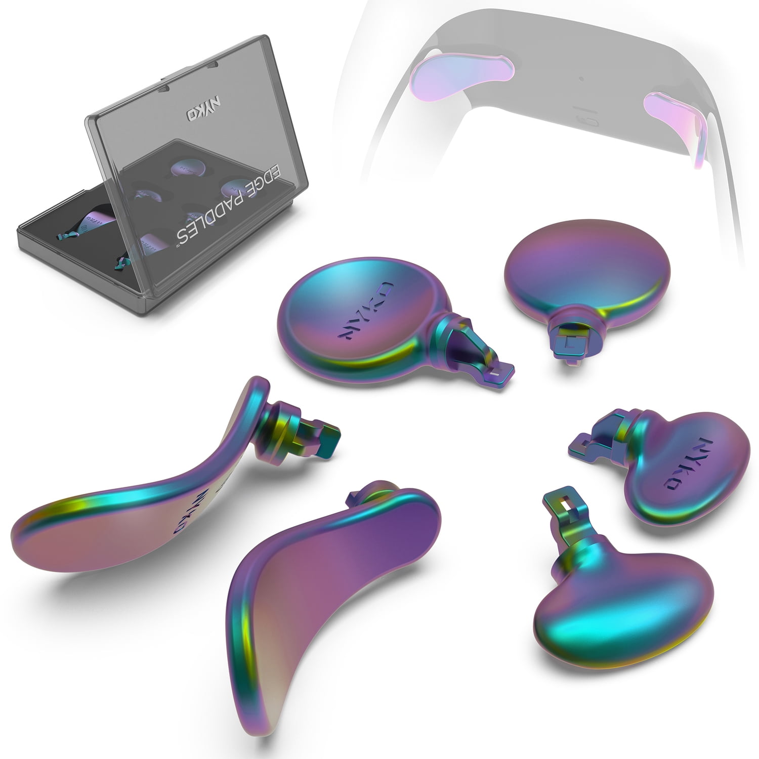 Nyko Edge Paddles for DualSense Edge, Multicolored, 83316