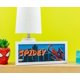thumbnail image 5 of Decoración mural plateada con diseño de búfalo Marvel Spider-Man, 30 x 12 cm, MDF, 5 of 6